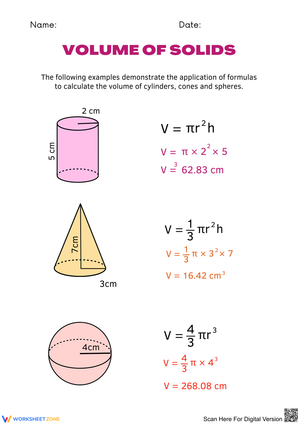 Calculating the Volume of Solids