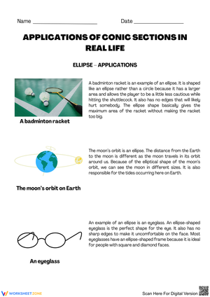 Exploring Ellipses in Real Life Applications