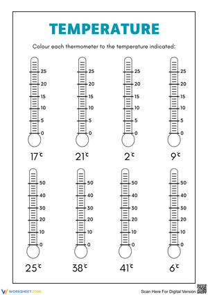 Coloring Thermometers to Learn Temperature
