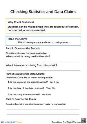 Checking Statistics and Data Claims