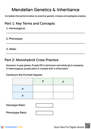 Mendelian Genetics & Inheritance