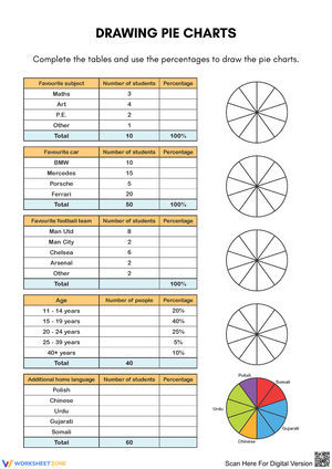 Create Your Own Pie Charts
