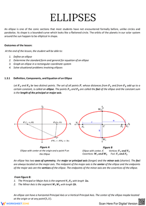 Exploring Ellipses: Understanding Forms and Equations
