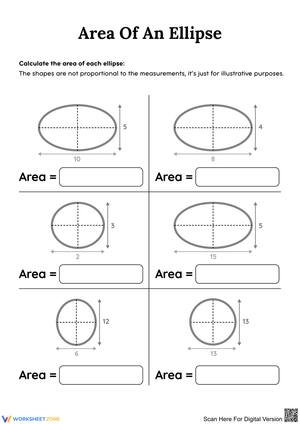 Calculating the Area of Ellipses