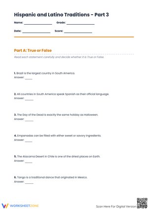 Hispanic and Latino Traditions – Part 3: Cultural and Historical Review