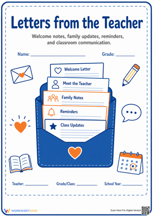 Letters from the Teacher Packet Cover | Essential Guide