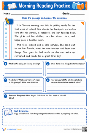 Essential Morning Reading Practice | Grade 3 ELA