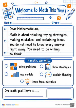 Welcome to Math This Year | Essential Grade 3-6 Letter