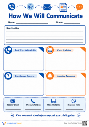 Essential Teacher Communication Letter | K-12 Ready