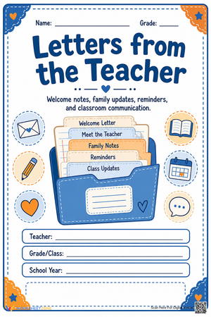 Letters from the Teacher | Essential Communication Cover