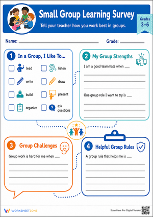 Small Group Learning Survey | Grade 3-6 Essential