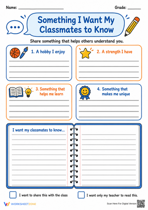 Essential Grade 3-6 Writing Prompt: Classroom Community