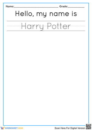 Hello, my name is