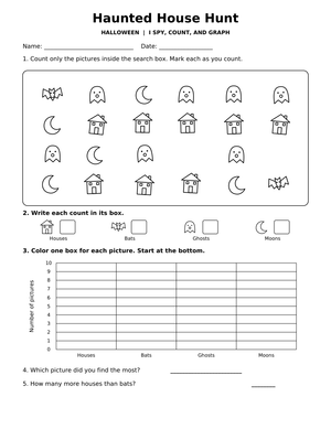 Grade 2 Bar Graph — Printable No-Prep Worksheet