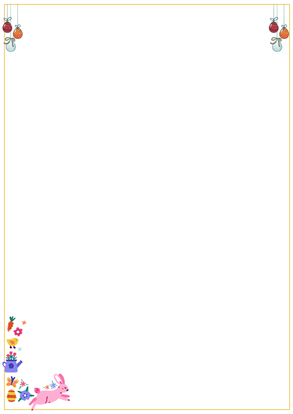 Grade 5 Easter Vocabulary Worksheets & Printable