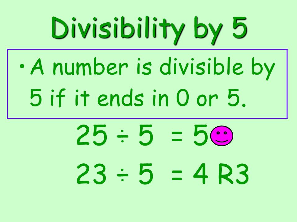 Divisibility Rules: Multiples of 5 Quiz