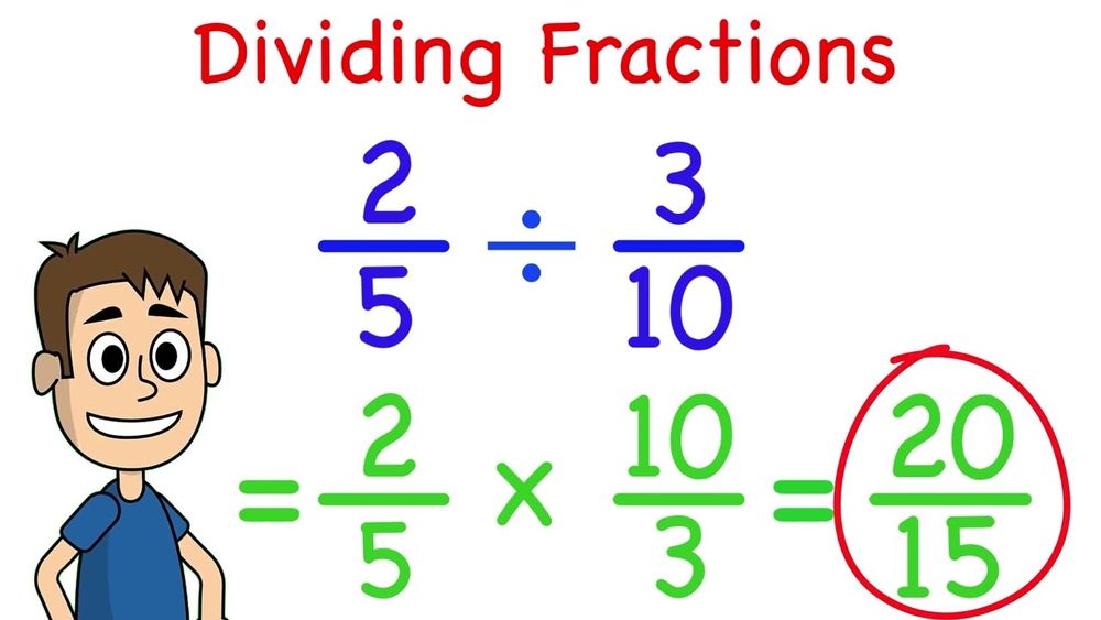 Divide fractions