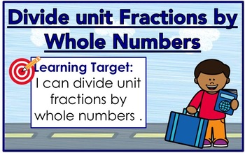 Divide unit fractions by whole numbers