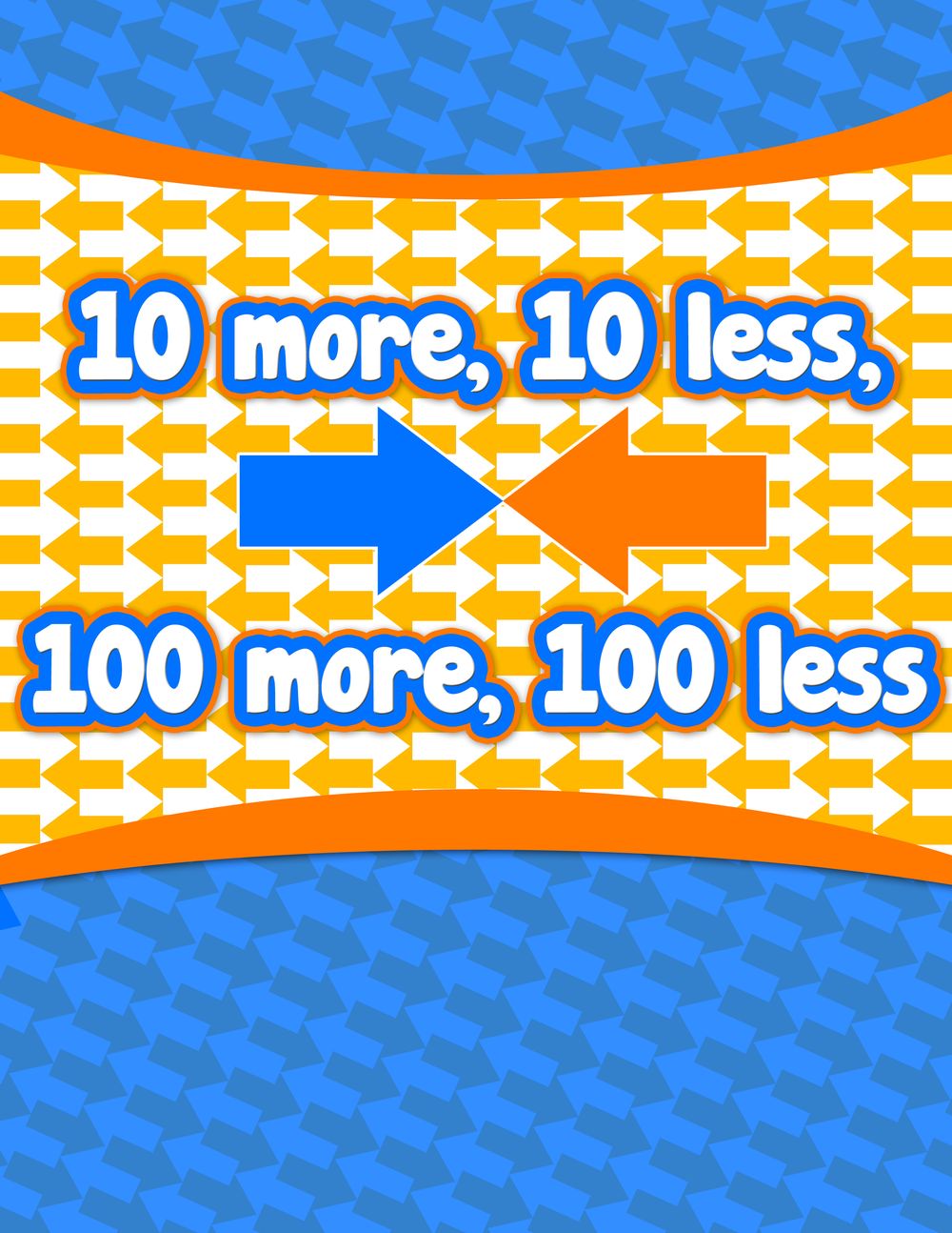 10 More 10 Less and 100 More 100 Less