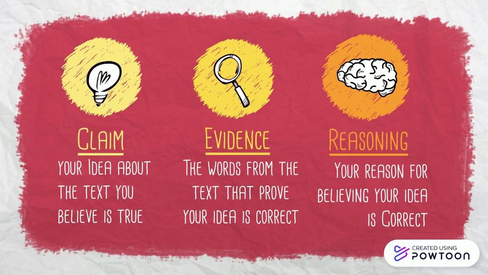 Claim Evidence Reasoning Part 1