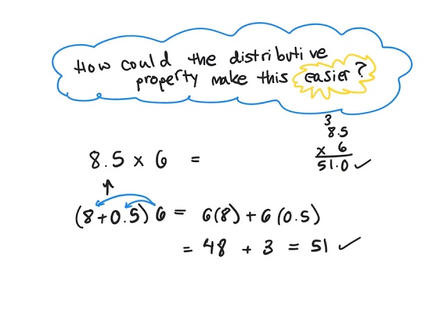Distributive Property with Decimals