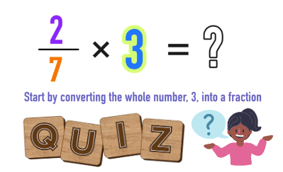 Multiplying Fractions by Whole Numbers