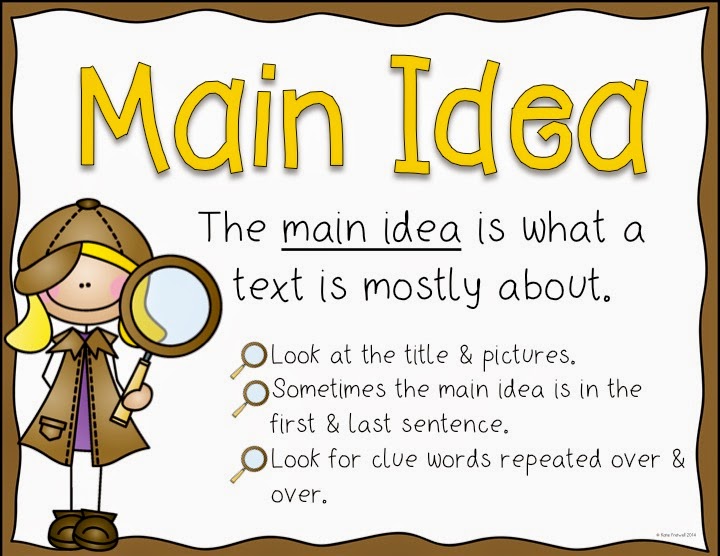 Finding the Main Idea in Paragraphs