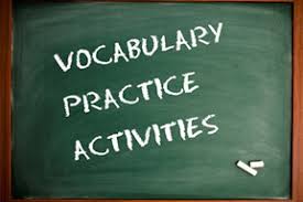 Kid's Vocabulary Practice Unit 14