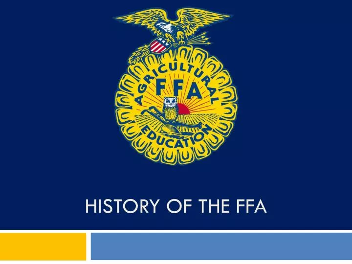 FFA History