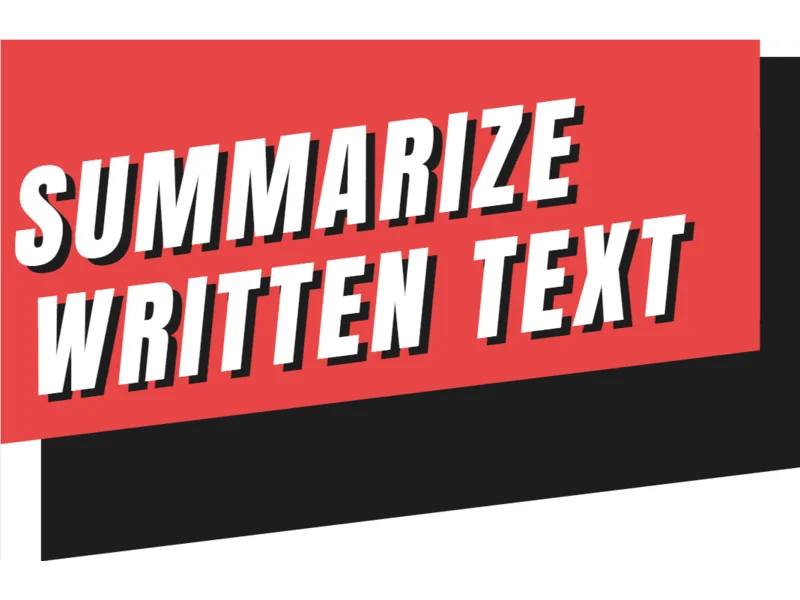 Effective Summarizing Techniques: Key Passages