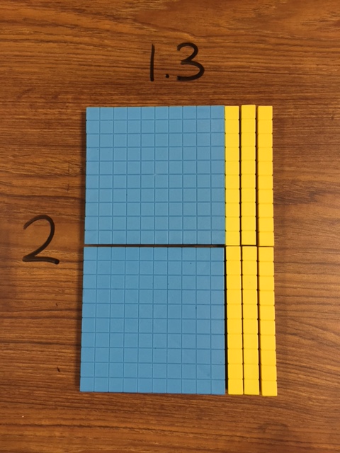 Multiply a Decimal by a Whole Number Using Blocks