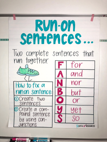 Identifying and Correcting Run-On Sentences