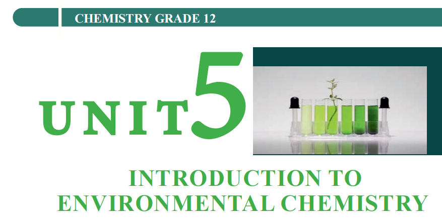 Introduction to environmental chemistry