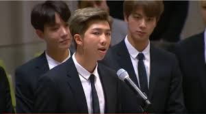 BTS speech in UN Assembly