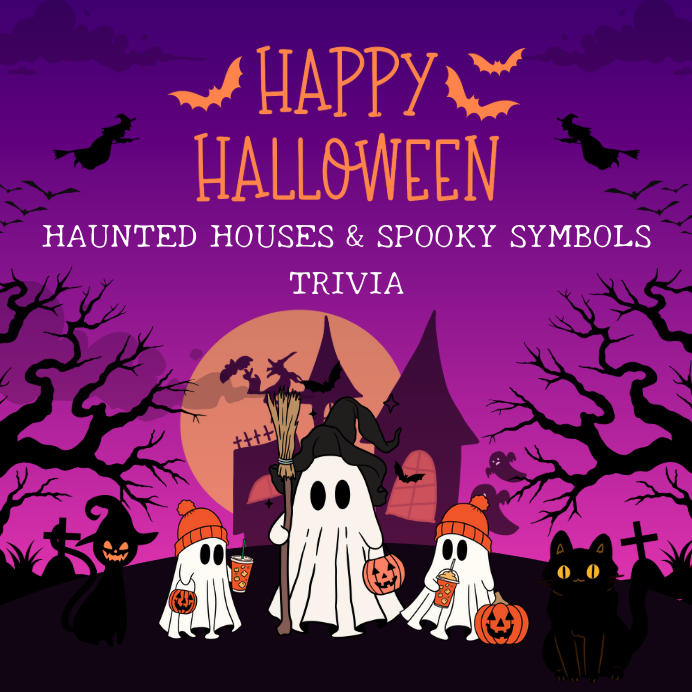 Halloween Quiz – Haunted Houses and Spooky Symbols Trivia