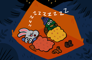 Fred and Sam Go Camping