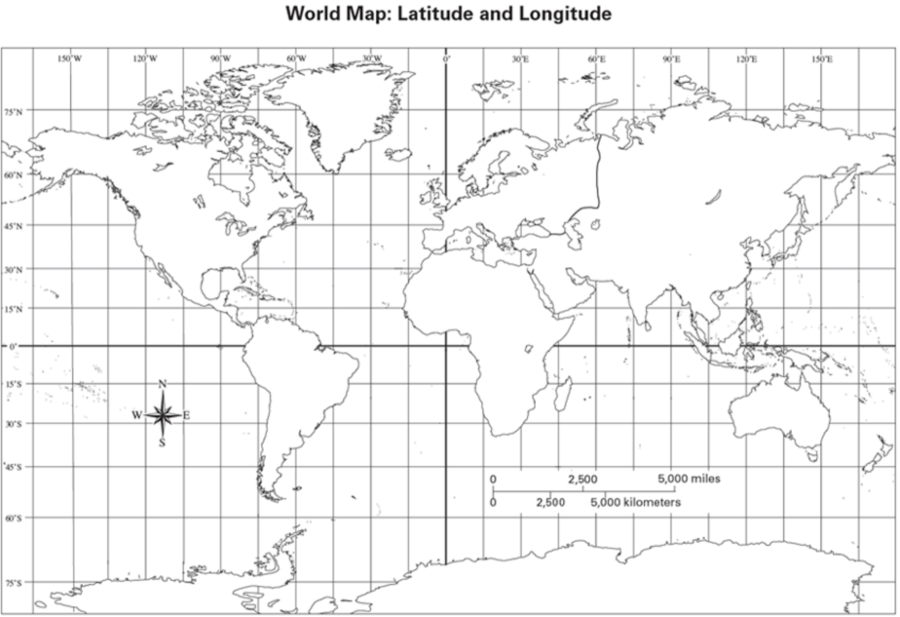 Geography Challenge : Latitude and Longitude