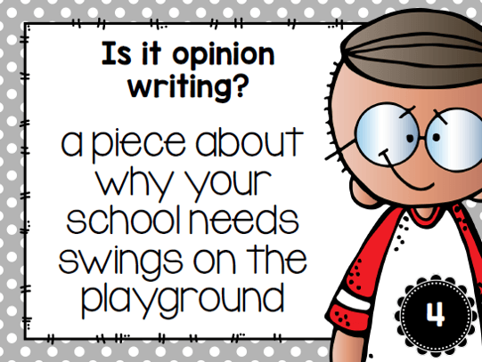 Opinion Writing