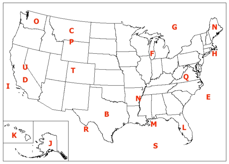 US Geography: States & Features