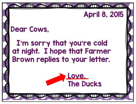 Learn Friendly Letter Format 