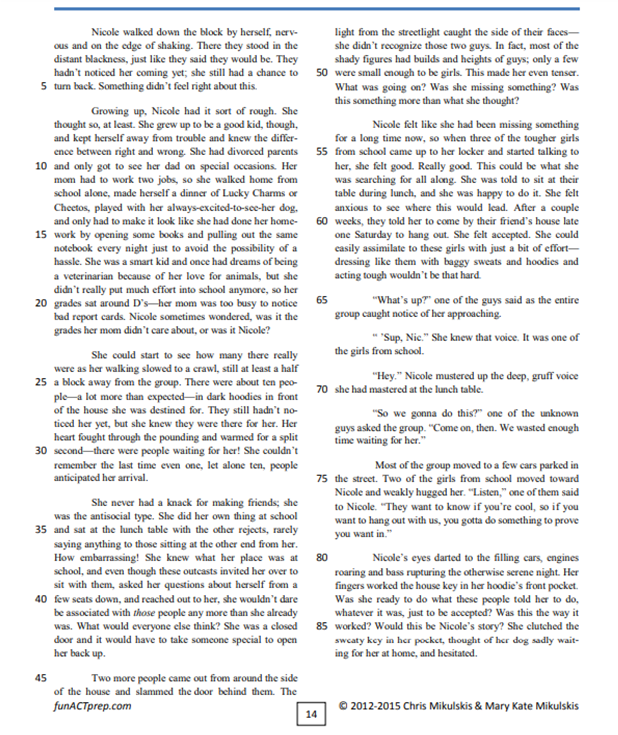 Reading Practice: Finding the Main Idea & Details