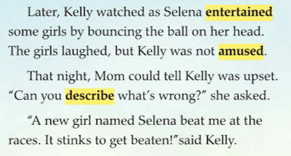 Soccer Friends Comprehension