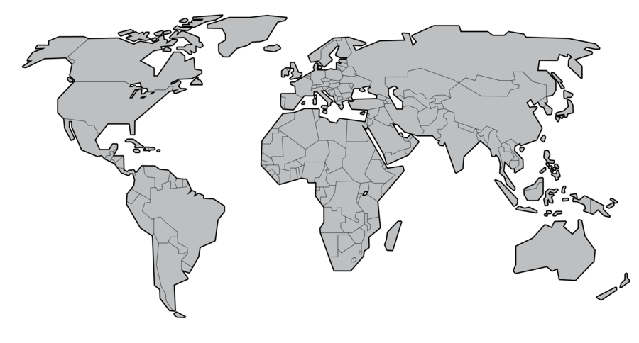 Ocean, Continent, River, Country-Geography Vocabulary