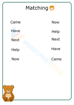 Matching 2