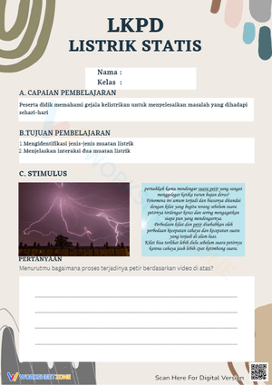 LKPD Listrik Statis