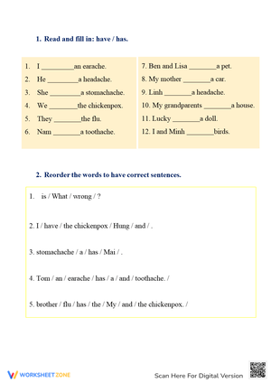 unit 5- health-Excercise lesson 1